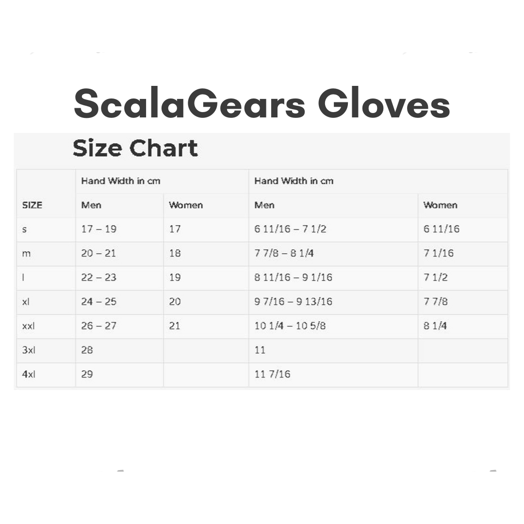 Scala Gears Speed 2 Gloves Black Hiviz