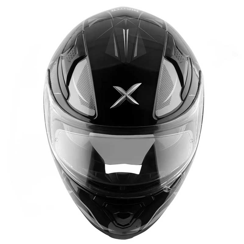 Axor Apex Hunter Black Grey Helmet