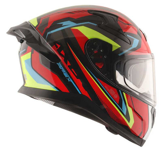 Axor Apex Roadtrip Black Red Helmet