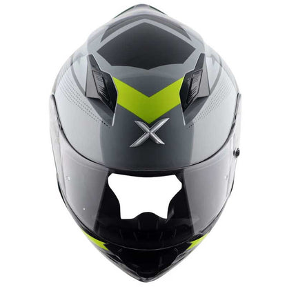 Axor Hunter Cornet Nardo Grey Neon Yellow Helmet