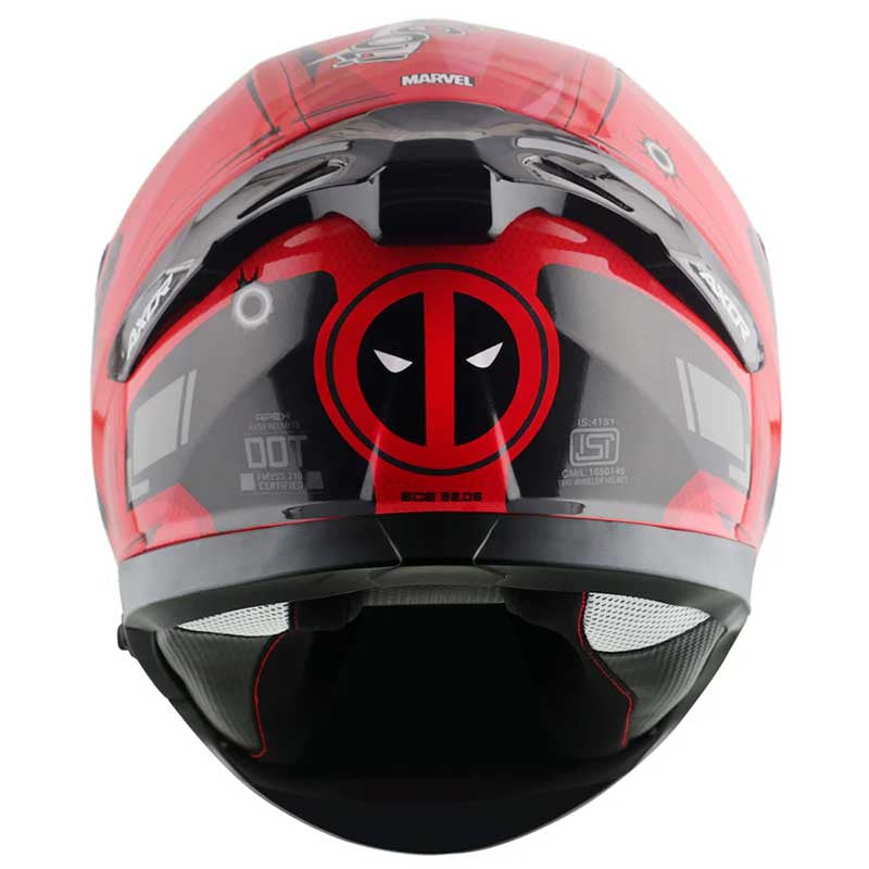 Apex Apex Marvel Deadpool Red Helmet