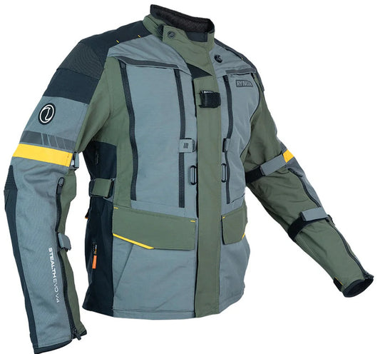 Rynox Stealth Evo 4 Woodland Orange Jacket