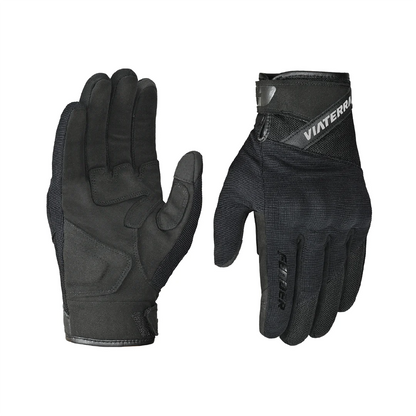 Viaterra Fender – Daily Use Motorcycle Black Gloves for Men
