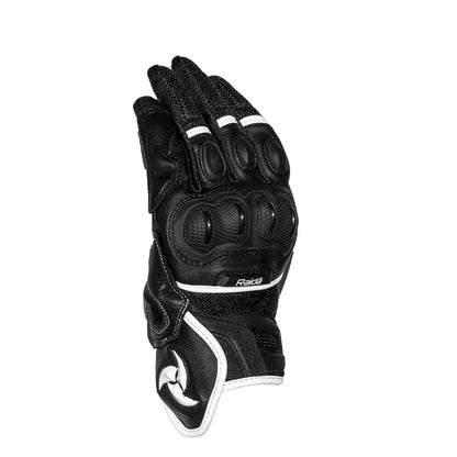 Raida AirWave Motorcycle White Gloves