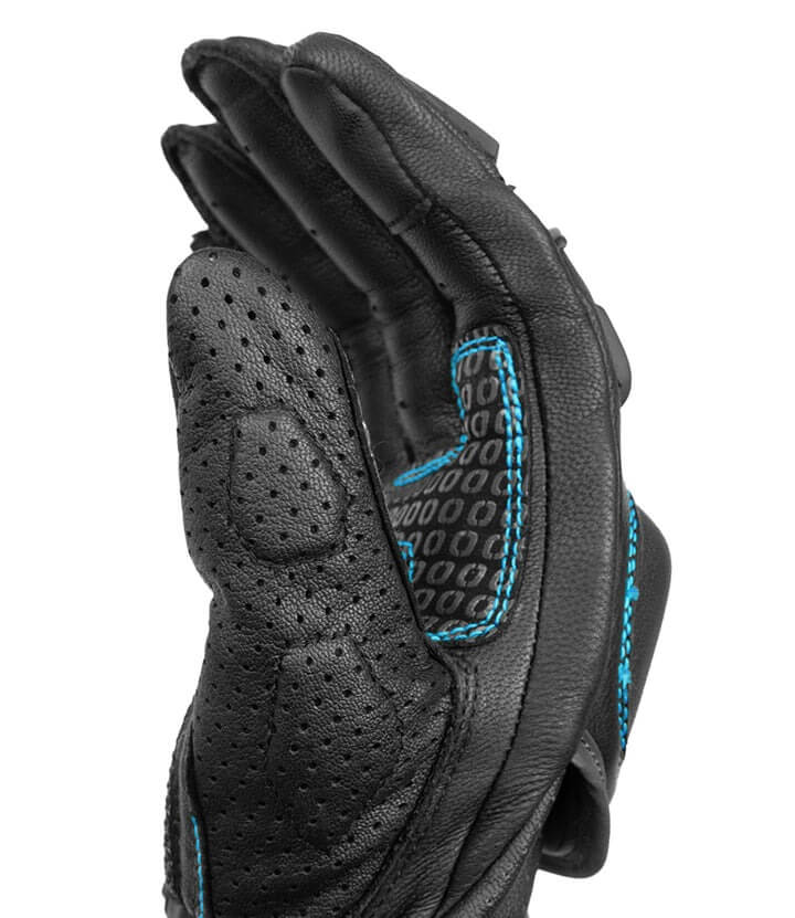 Rynox Advento Pro Black Blue Gloves