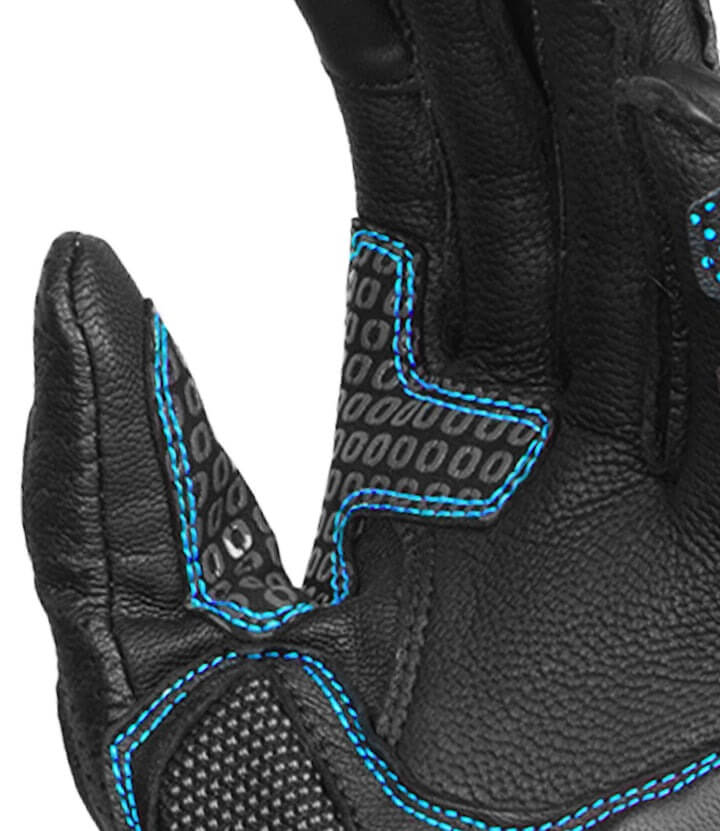 Rynox Advento Pro Black Blue Gloves