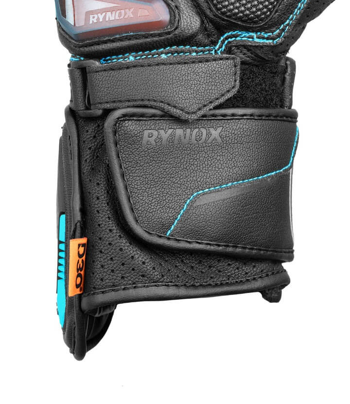 Rynox Advento Pro Black Blue Gloves