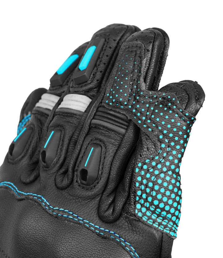 Rynox Advento Pro Black Blue Gloves