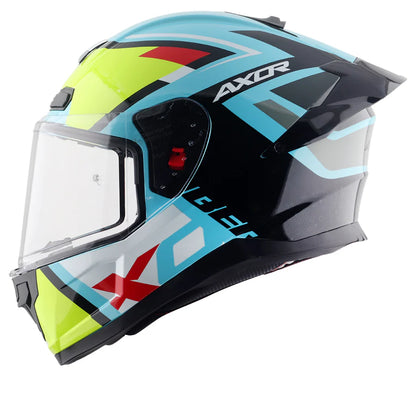 Axor Saber Saber X-sport Black Neon Yellow Helmet