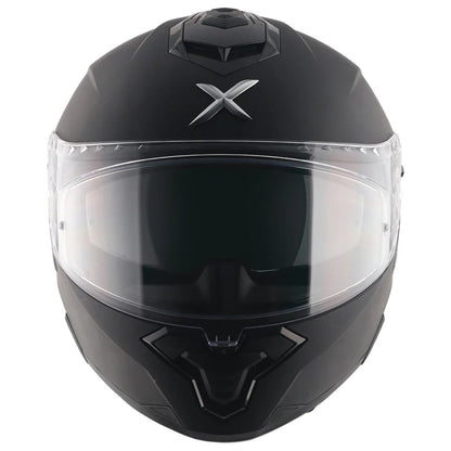 Axor Brutale Solid Matt Black Dual Spoiler Helmet