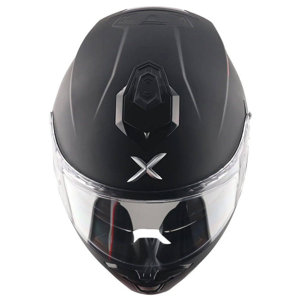 Axor Brutale Solid Matt Black Dual Spoiler Helmet