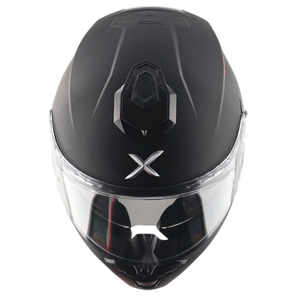 Axor Brutale Solid Matt Black Dual Spoiler Helmet