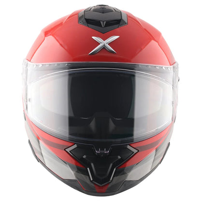 Axor Brutale Surges Dual Spoiler Red Grey Helmet