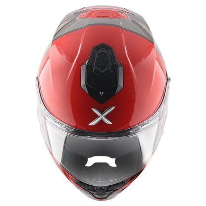 Axor Brutale Surges Dual Spoiler Red Grey Helmet