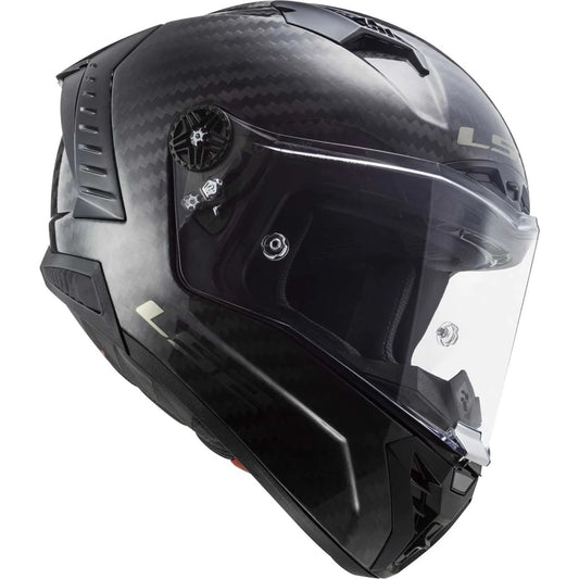 LS2 FF805 Thunder Plus Gloss Carbon Helmet - 06
