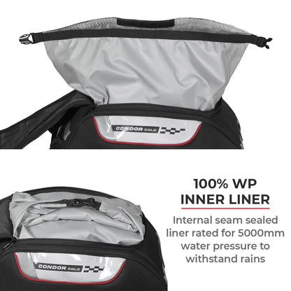 ViaTerra Condor Solo 100% Waterproof Saddlebags