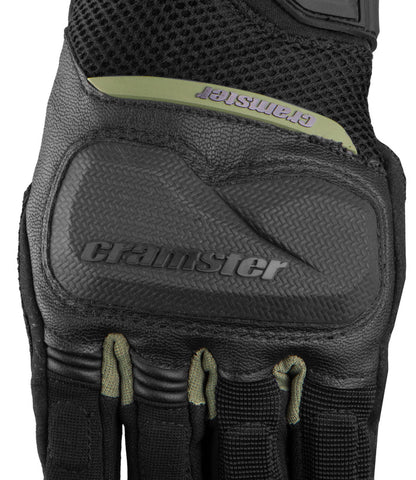 Cramster Breezer Motorsport Olive Green Gloves