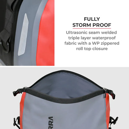Viaterra Drybag -100% Waterproof Motorcycle Tailbag (Universal)