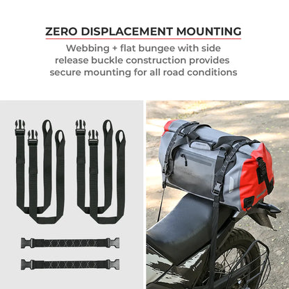 Viaterra Drybag -100% Waterproof Motorcycle Tailbag (Universal)