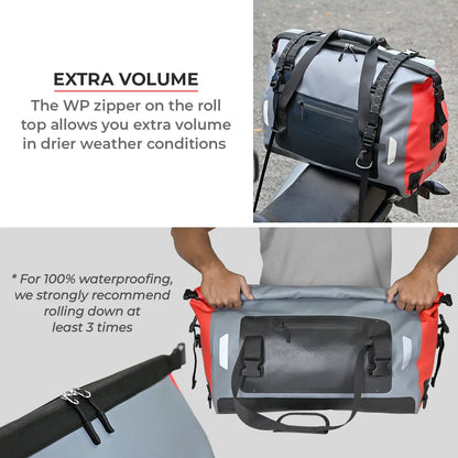 Viaterra Drybag -100% Waterproof Motorcycle Tailbag (Universal)