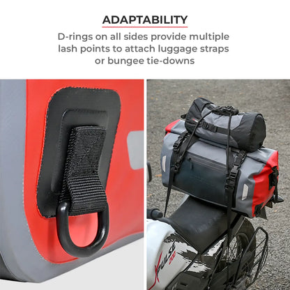 Viaterra Drybag -100% Waterproof Motorcycle Tailbag (Universal)