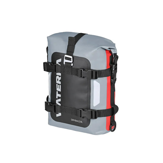 Viaterra Drybag 8L - 100% Waterproof Motorcycle Tailbag/ Rear Rack Bag (Universal With Versatile Mounting)