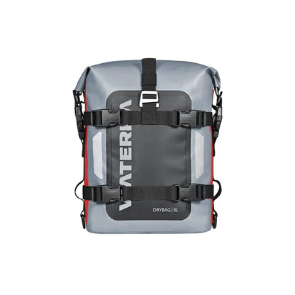 Viaterra Drybag 8L - 100% Waterproof Motorcycle Tailbag/ Rear Rack Bag (Universal With Versatile Mounting)