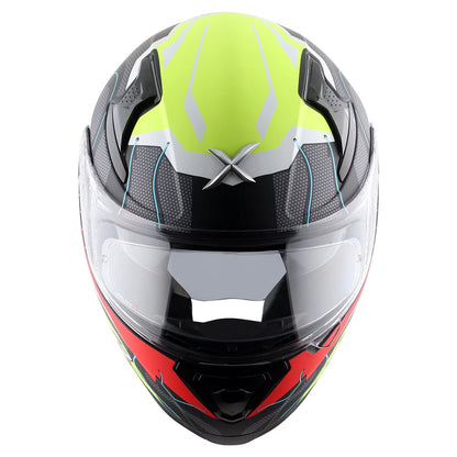 Axor Apex Dynamo Dull Black Neon Yellow Helmet