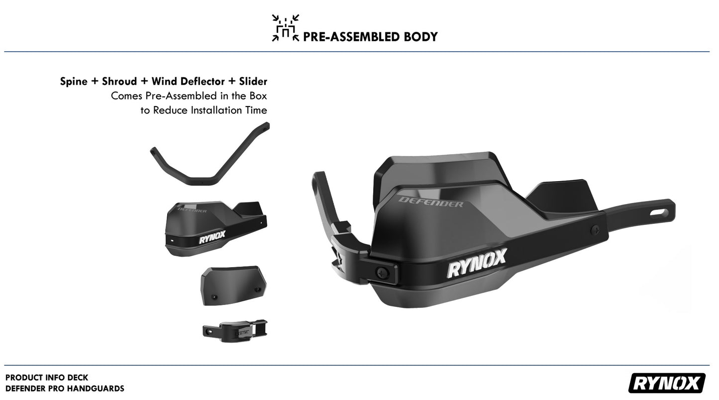 RYNOX DEFENDER PRO HANDGUARDS