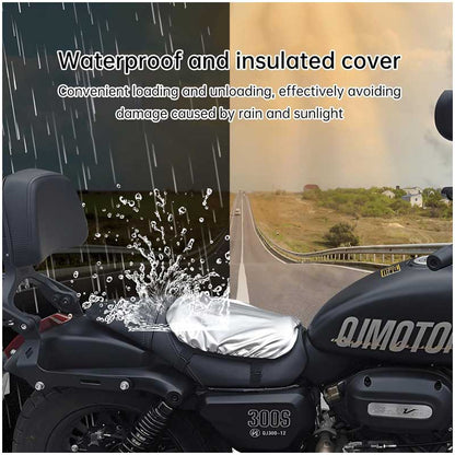 MH Moto Easy Bum Apple Shape Cruiser & Sports Motorcycle Seat Cushion