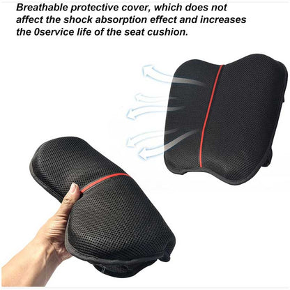 MH Moto Easy Bum Apple Shape Cruiser & Sports Motorcycle Seat Cushion
