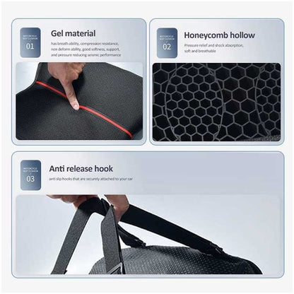 MH Moto Easy Bum Apple Shape Cruiser & Sports Motorcycle Seat Cushion