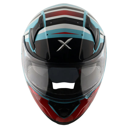 Axor Apex Turbine Hex 2 Blue Red Helmet