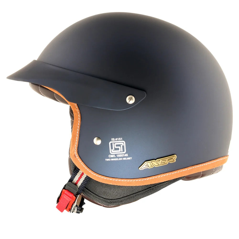 Axor Retro Jet West With Peak Helmet Deep Blue