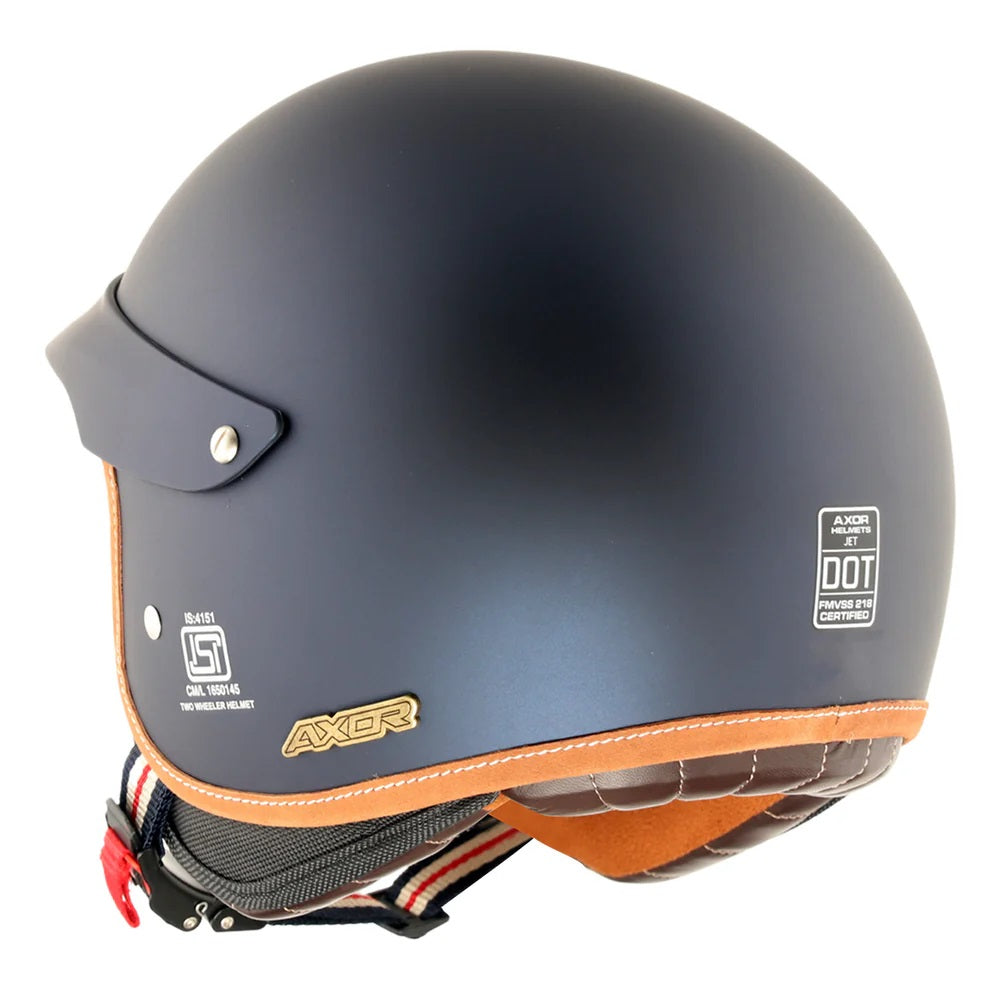 Axor Retro Jet West With Peak Helmet Deep Blue
