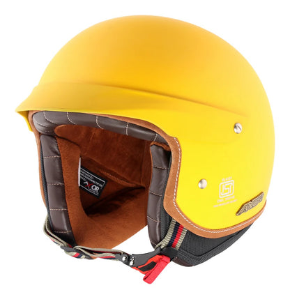 Axor Retro Jet West With Peak Helmet Dull Yellow