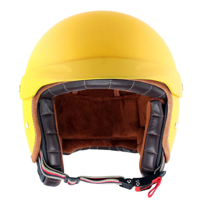 Axor Retro Jet West With Peak Helmet Dull Yellow