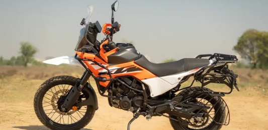 ZANA Tank Guard /Crash Guard With Slider Puck Black For KTM ADV 390 (2025)