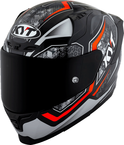KYT Striker #01 Black Red Helmet