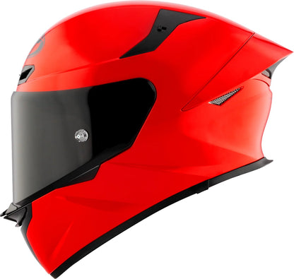 KYT TT Revo Plain Gloss Gara Red Helmet