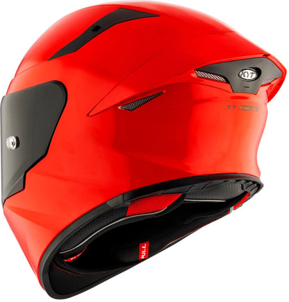 KYT TT Revo Plain Gloss Gara Red Helmet