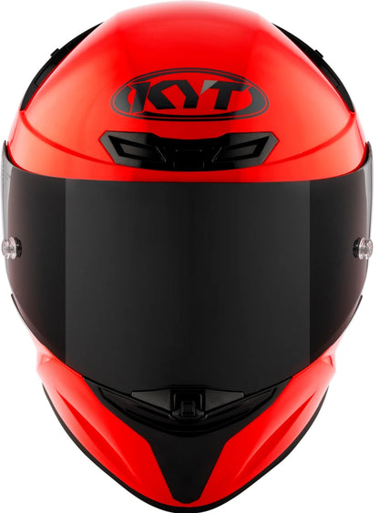 KYT TT Revo Plain Gloss Gara Red Helmet