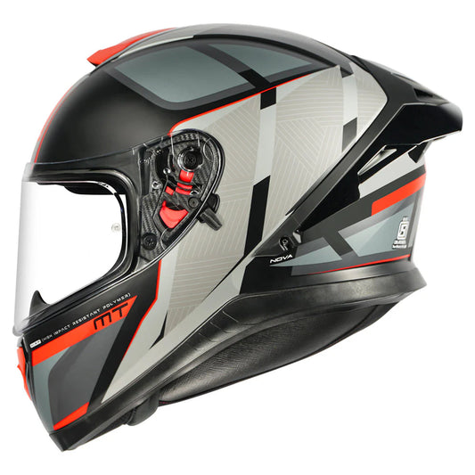 MT Thunder3 Pro Nova Matt Red Helmet