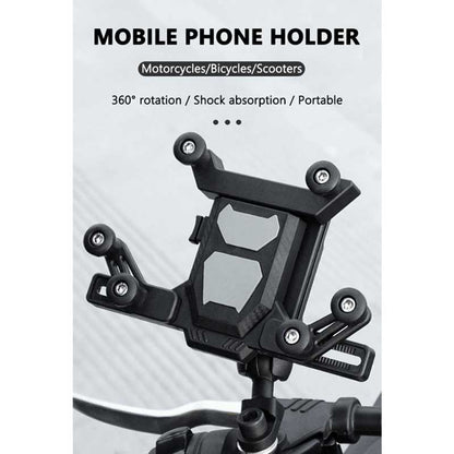MH Moto Motorcycle Phone Holder 360 Degree