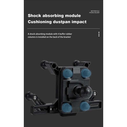 MH Moto Motorcycle Phone Holder 360 Degree