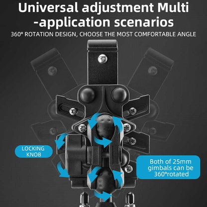 MH Moto Motorcycle Phone Holder 360 Degree
