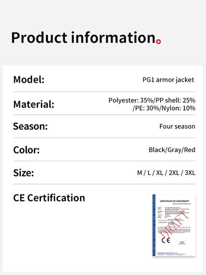 Motowolf Full Body Protection Armour