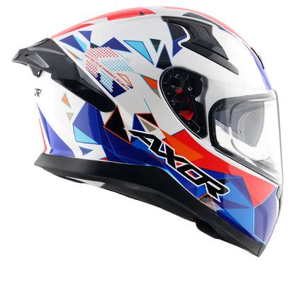 Axor Apex Prism White Blue Helmet