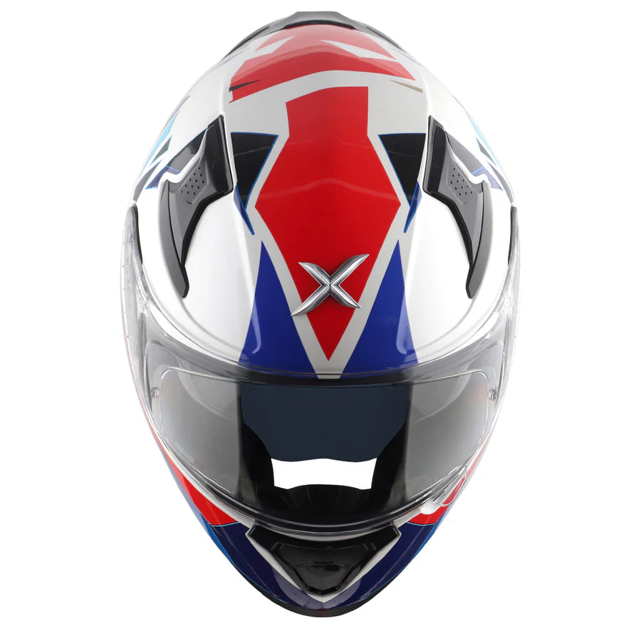 Axor Apex Prism White Blue Helmet