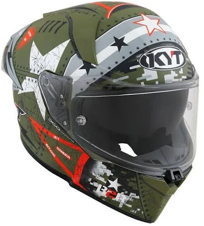 KYT R2R Pro Assault Matt Green Army Helmet